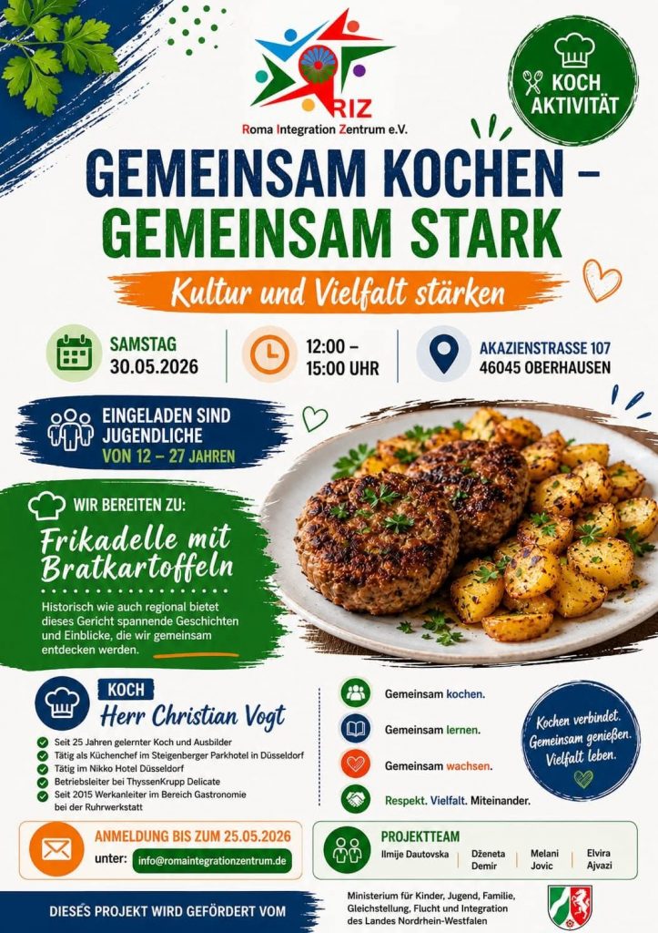 Gemeinsam kochen – gemeinsam stark! Kochen
