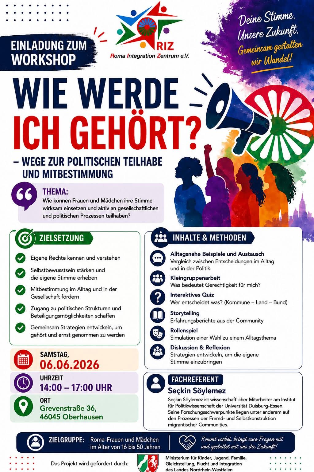 Wie werde ich gehört?