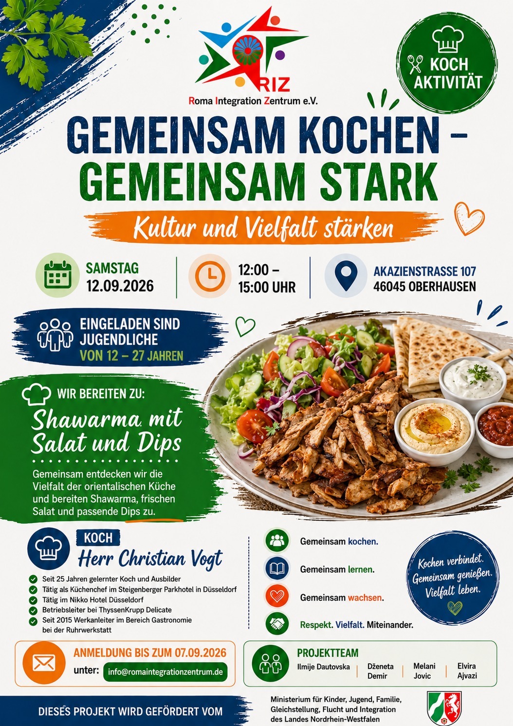 gemeinsam kochen